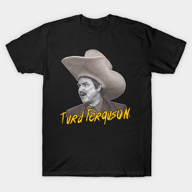 Turd Ferguson // Retro SNL Celebrity Jeopardy T-Shirt by darklordpug